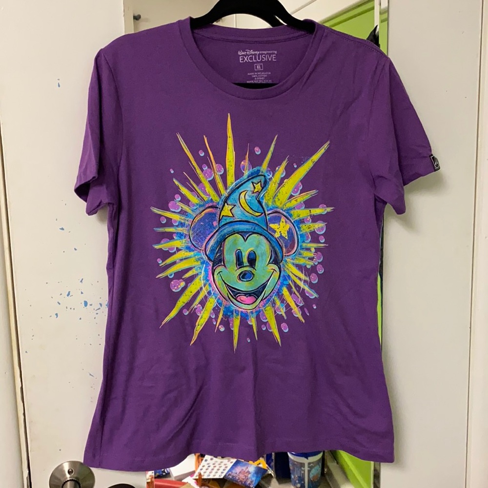⏩ WDI Disney Imagineering Sorcerer Mickey D23 Expo Shirt